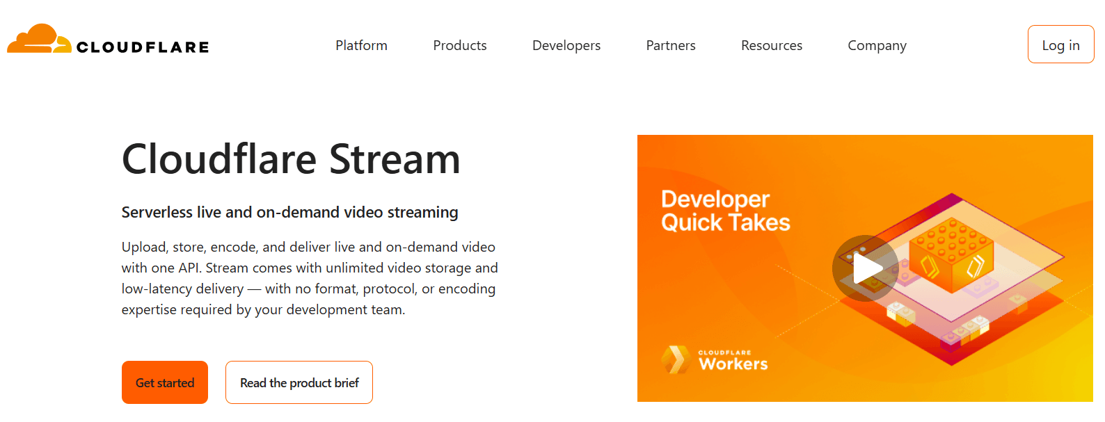 Giải pháp Cloudflare Stream từ Cloudflare